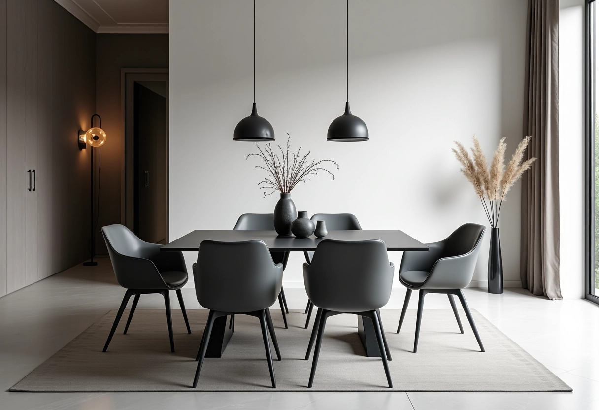 mobilier gris