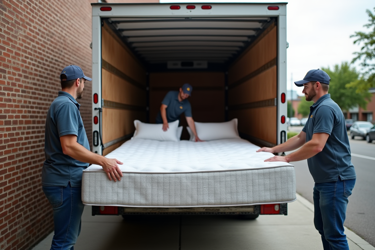 matelas camion