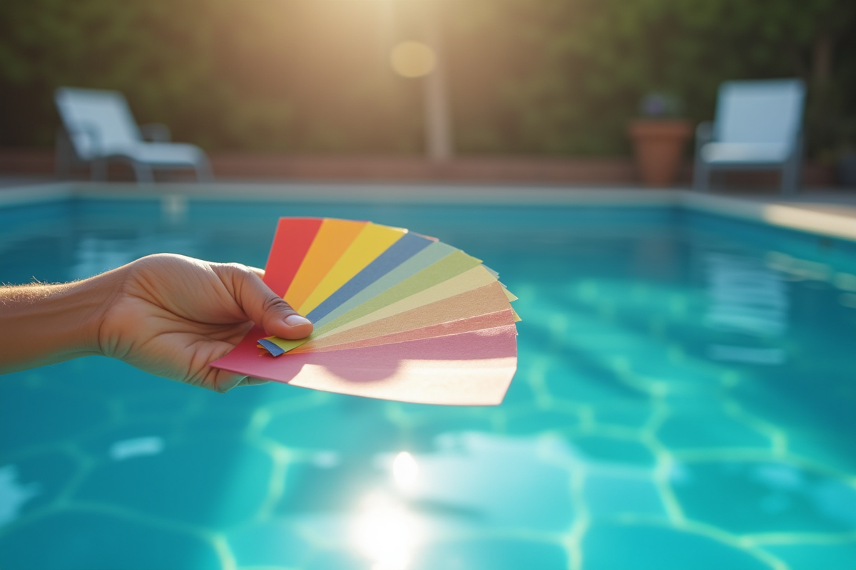 piscine couleur