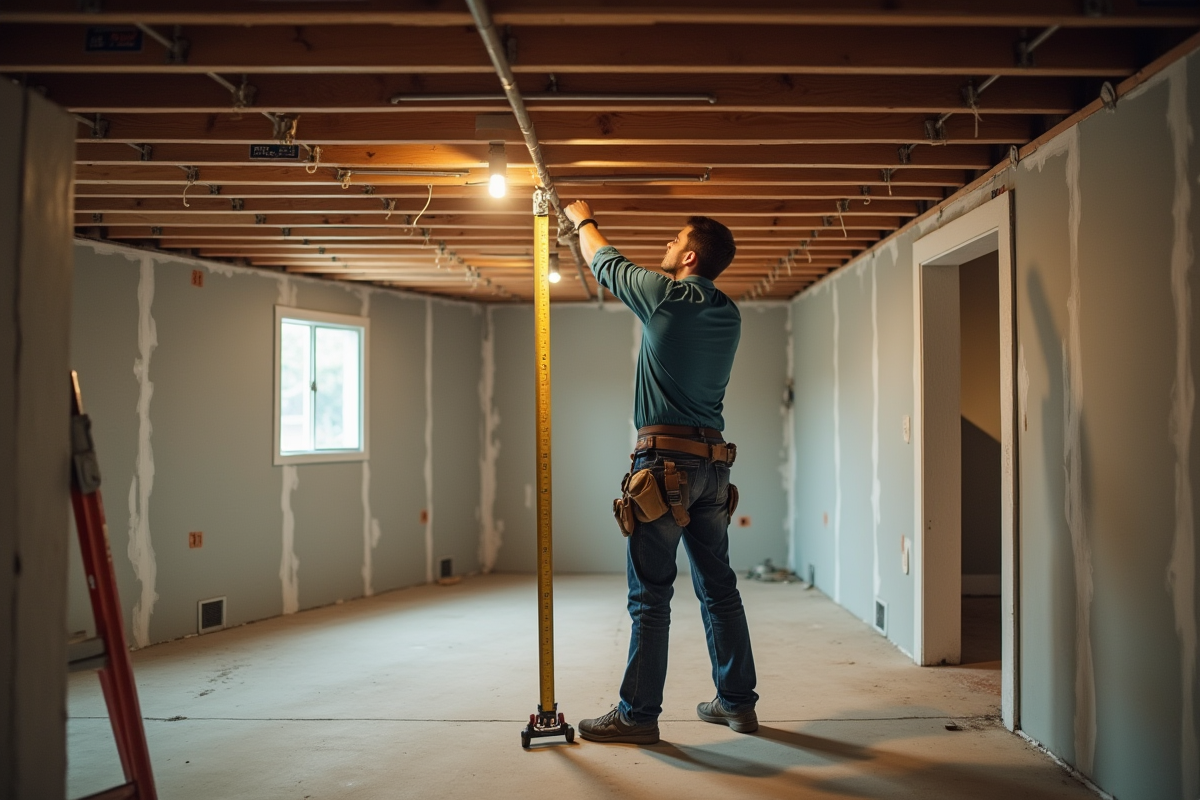 plafond sous-sol
