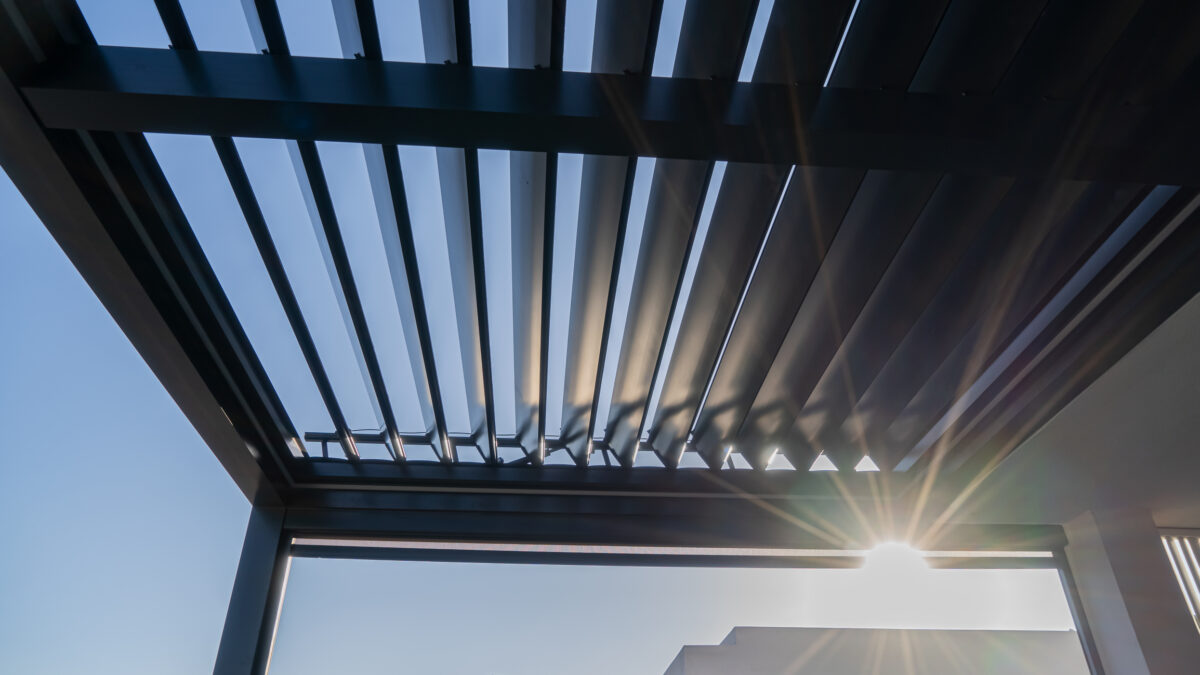 pergola bioclimatique sur mesure